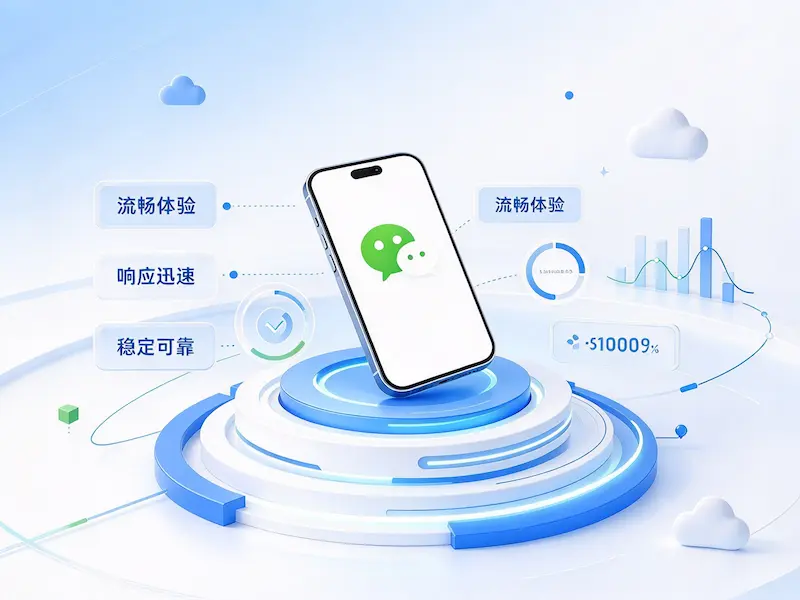 体验媲美原生APP，自带数据分析，精准营销转化