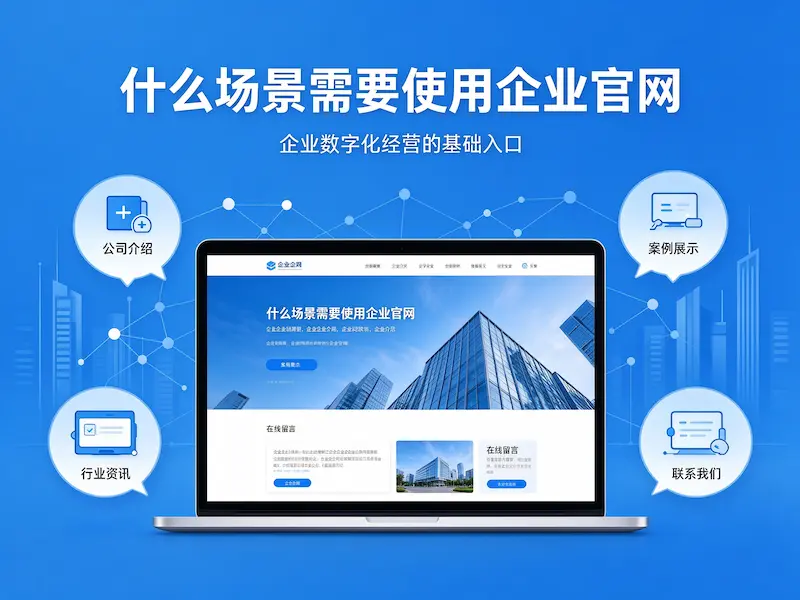 你需要企业官网吗？6个必须使用的原因
